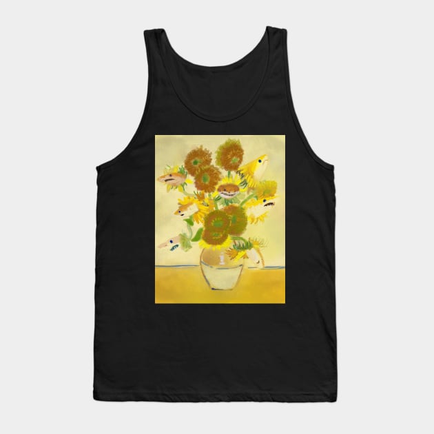 Sunflowers Tank Top by rapidpunches